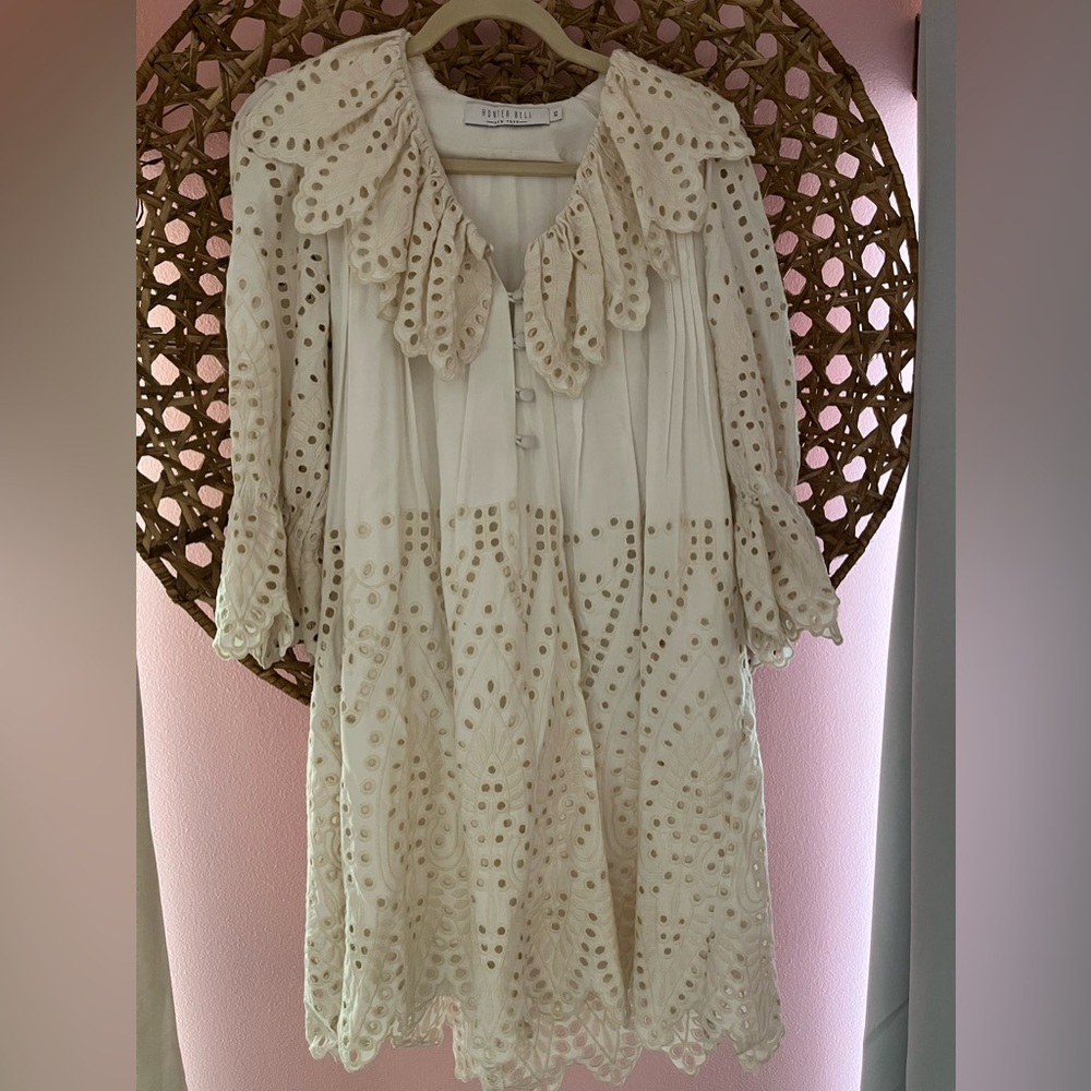 Hunter Bell White Dress